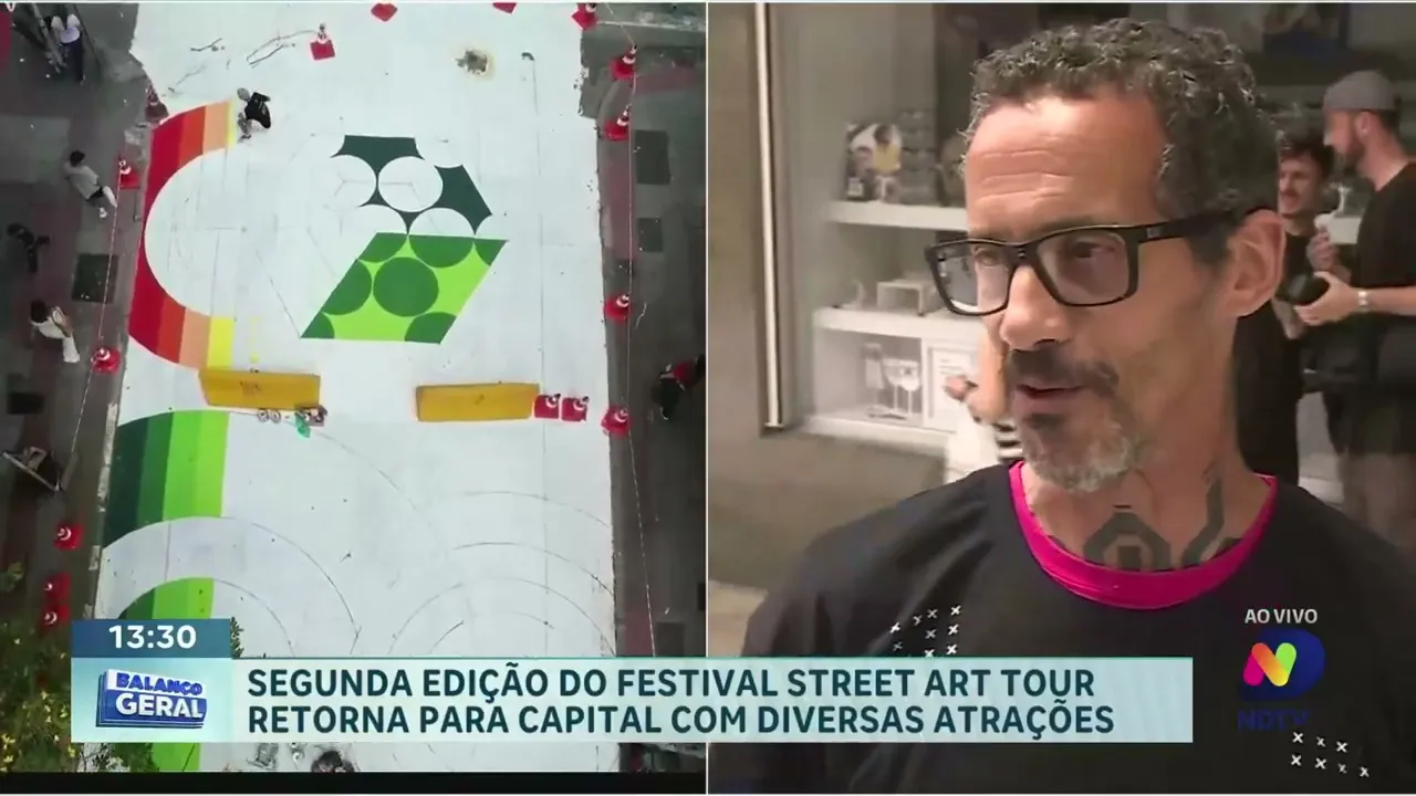Arte nas ruas: Festival Street Art Tour retorna com a segunda edição em Florianópolis