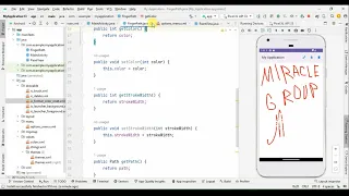 Create Paint Application Drawing Canvas in Android Studio with Java