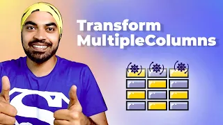 Transform Multiple Columns at Once in Power Query Advanced uses of Table TransformColumns Function