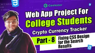 Crypto Tracker Web App - Html CSS Javascript Projects for Beginners