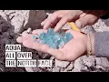 Aquamarine pockets all over the north face of Mt Antero Colorado Mt Antero Treasures S3 E1