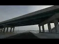 Driving Part 1 from Dickinson to Bismarck North Dakota Blowing Snow Cold and Wind