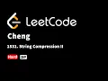 LeetCode 1531 String Compression II
