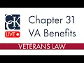 Chapter 31 VA Benefits VR E