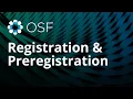 Registration Preregistration