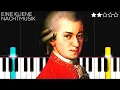 Download Lagu Mozart - Eine kleine Nachtmusik | EASY Piano Tutorial