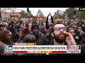 THOUSANDS gather in Paris as protests resume