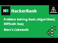 Resolviendo Marc s Cakewalk en HackerRank B-Coding