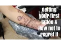 Getting your first tattoo How not to regret it
