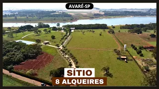 Sítio de 8 alqueires à venda na região de Avaré-SP.