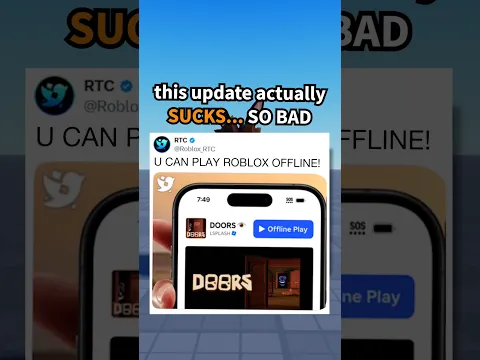 This Roblox Update Is Actually TRASH... LOL