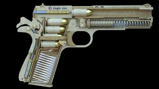 How a Pistol Works - Wood pistol COLT