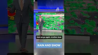 Cold front brings brief sharp cool down to the Carolinas with potential for some mountain snow