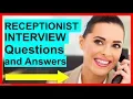 7 RECEPTIONIST INTERVIEW Questions and Answers PASS