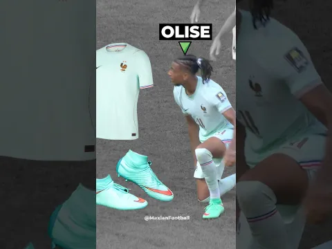Olise likes matching kits with boots 👕👟