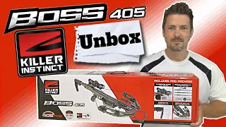 Killer Instinct Boss 405 Crossbow Unbox and Assembly A Great Budget Crossbow that shoots 405 FPS