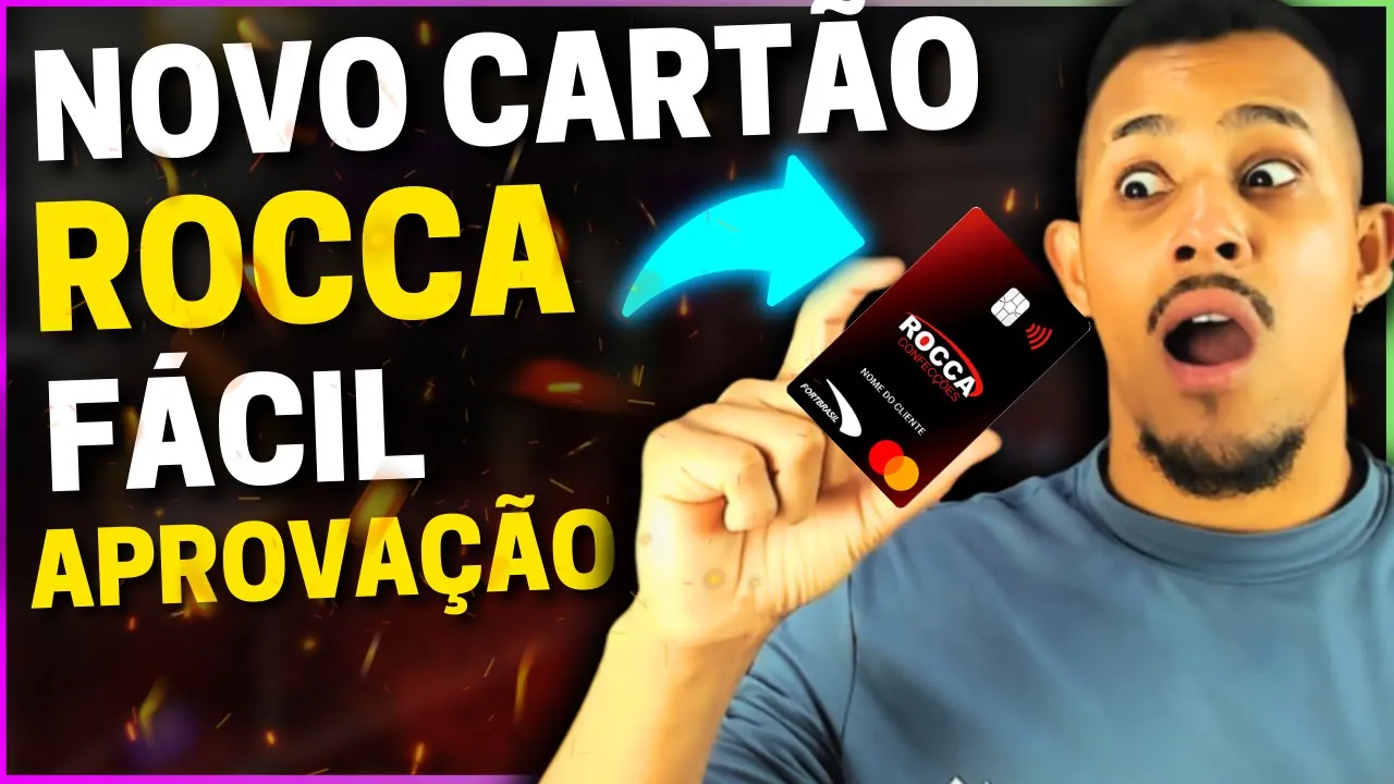 ????ATENÇÃO!!! NOVO CARTÃO ROCCA MASTERCARD APROVANDO FÁCIL COM AUMENTO DE LIMITE - REI DOS CARTÕES