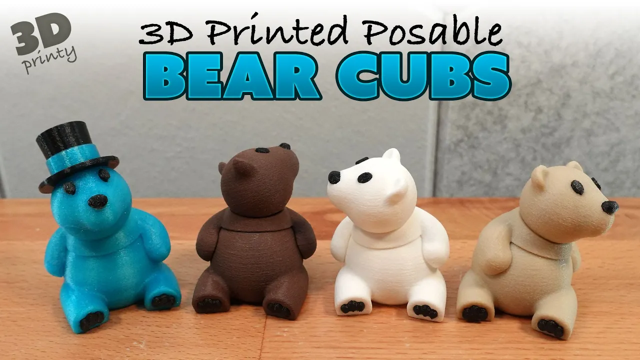 Articulated Panda Cub Fidget (MMU)
