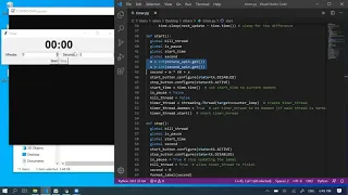 Countdown Timer using python with tips to save computer resources