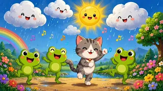 fluffy cotton clouds song for kids fun nursery