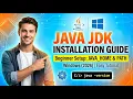 Java JDK Installation Tutorial for Beginners Setup JAVA - HOME Path Windows in 2026 in Tamil