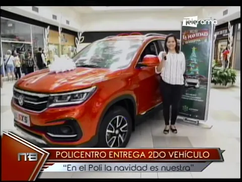 Policentro entrega 2do vehículo en el Poli la navidad es nuestra