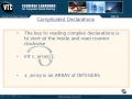 06 14 Complicated Declarations C Tutorial