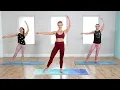 45-Minute No Equipment Barre Workout That Fuses Cardio Toning