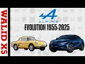 Alpine Evolution 1955 2025 From A106 to the New A110