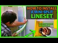 How To Install a Mini Split Line Set - R410a Flaring Guide Torque Settings Using Nylog