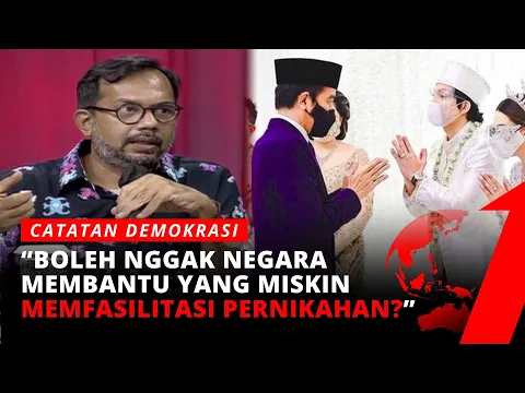 Jokowi-Prabowo Kondangan ke Selebriti, Haris Azhar Tantang Pemerintah! | Catatan Demokrasi
