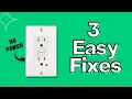 Help My GFCI Outlet Won t Reset