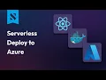 Deploy a Serverless React App to Azure Container Instance