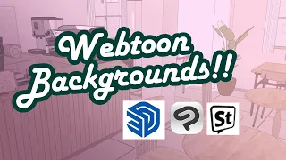 My Webtoon Background Process