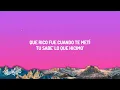 Rauw Alejandro, Bad Bunny - Qué Pasaría (Letra/Lyrics)