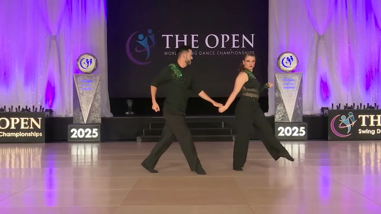 Conor McClure and Charity Brain - 4th Place Pro-Am Open - Follower - The Open 2025