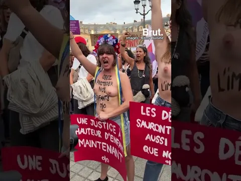 Les femen réclame la loi intégrale contre les violences sexuelles.