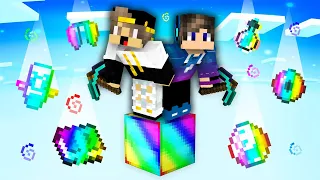 ماين كرافت ولكن تحديت اصدقائي في سباق اللكي بلوك ولكن النهاية غير متوقعة النهاية الحزينة 