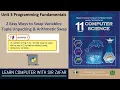 Program to swap values of 2 variables without using a temporary variable Tuple Packing Unpacking
