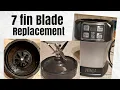 7 fin Blade Replacement for Ninja Blender