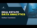 Python Functions Real Estate Analytics