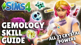 Complete Gemology Skill Guide Including All Crystal Powers The Sims 4