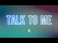 Robyn - Talk To Me (Lyrics)
