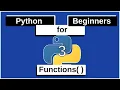 Python for Absolute Beginners Episode 3 Fun with Functions