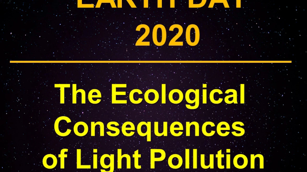 The Ecological Consequences of Light Pollution