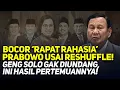Download Lagu BOCOR 'RAPAT RAHASIA' PRABOWO USAI RESHUFFLE! GENG SOLO GAK DIUNDANG, INI HASIL PERTEMUANNYA!