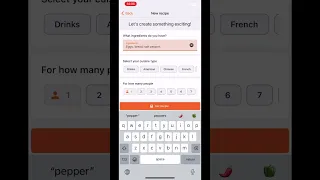 AI App - Recipe Generator Meal GOAT