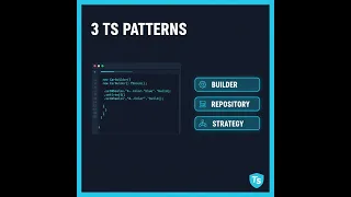 TypeScript Design Patterns Builder Repository Strategy