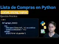 Ejercicio 4 Lista de Compras en Python
