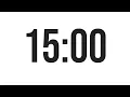 15 MINUTE TIMER - COUNTDOWN TIMER MINIMAL
